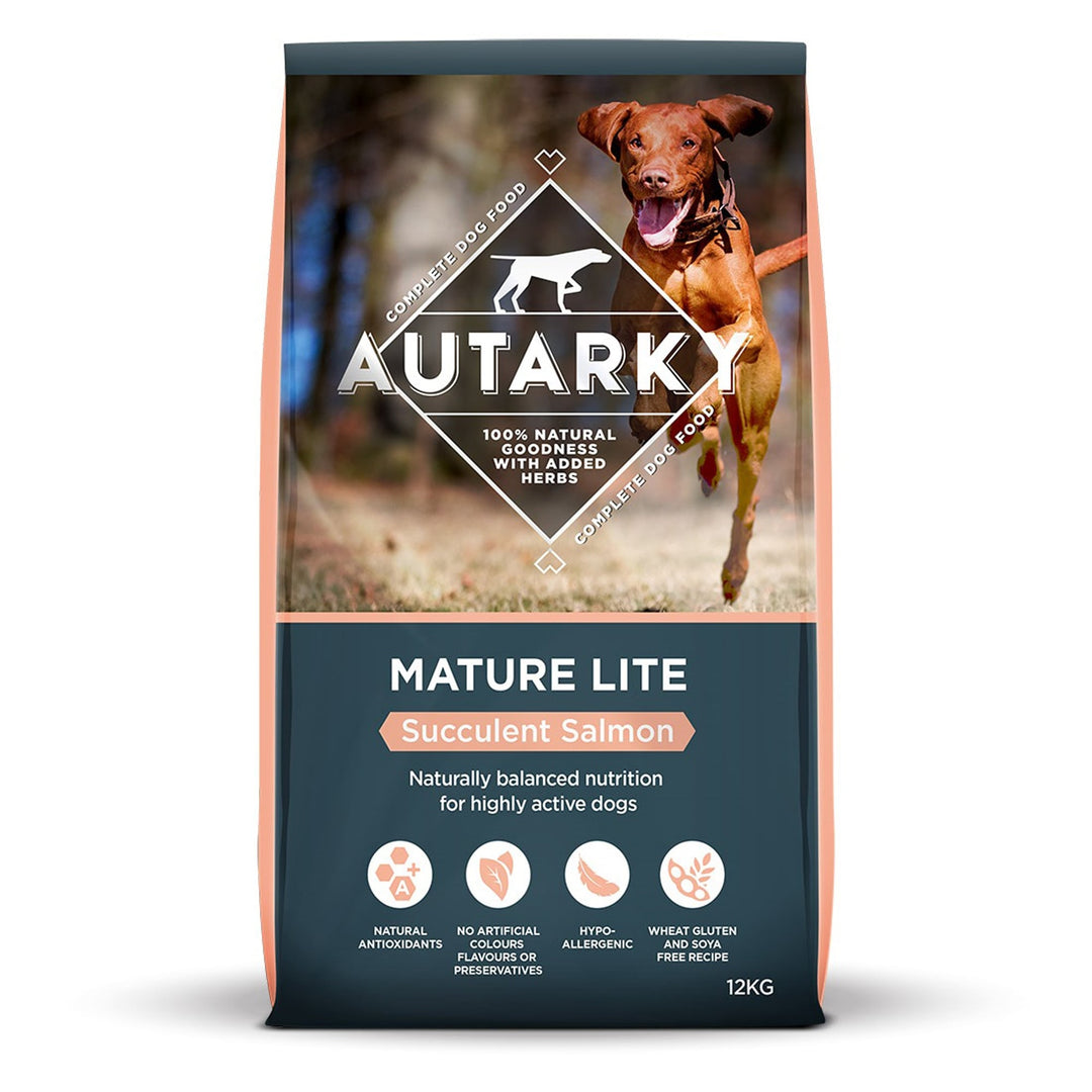 Autarky Mature Lite Dog Food with Salmon 2kg
