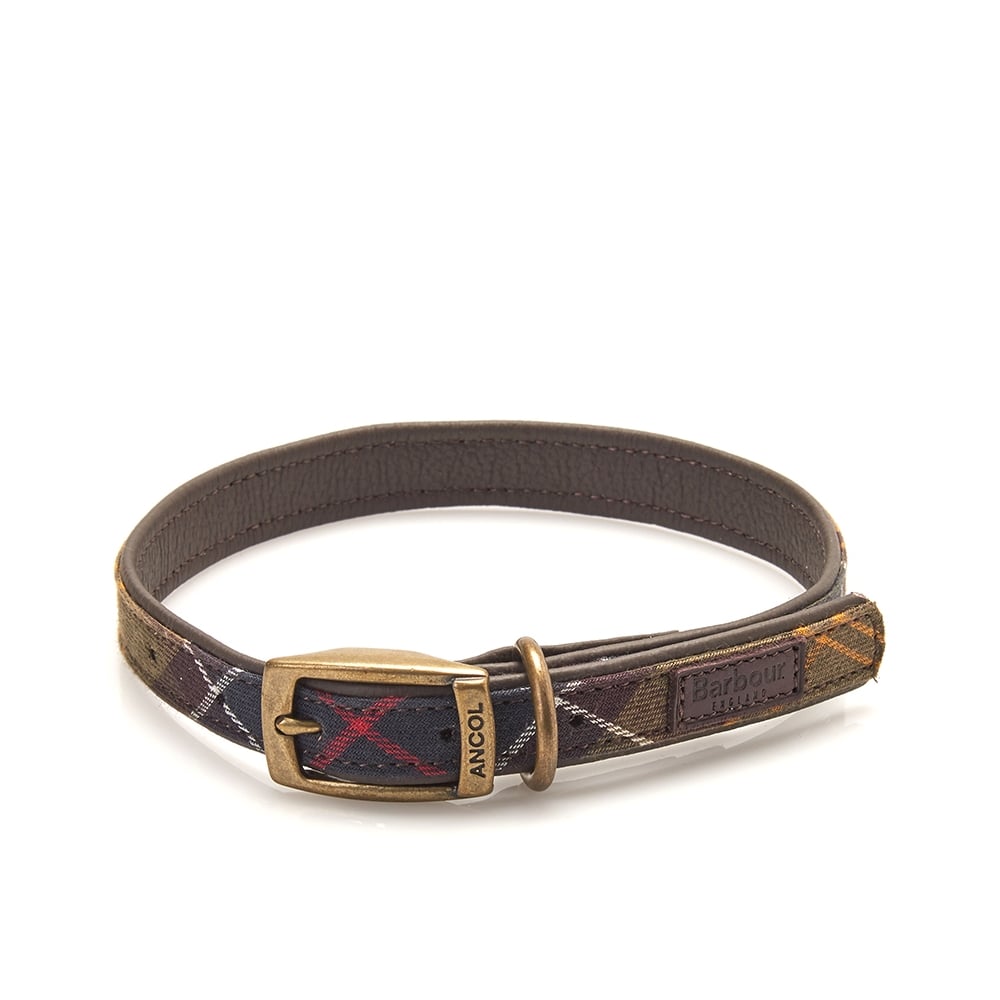 The Barbour Tartan Dog Collar in Check#Check