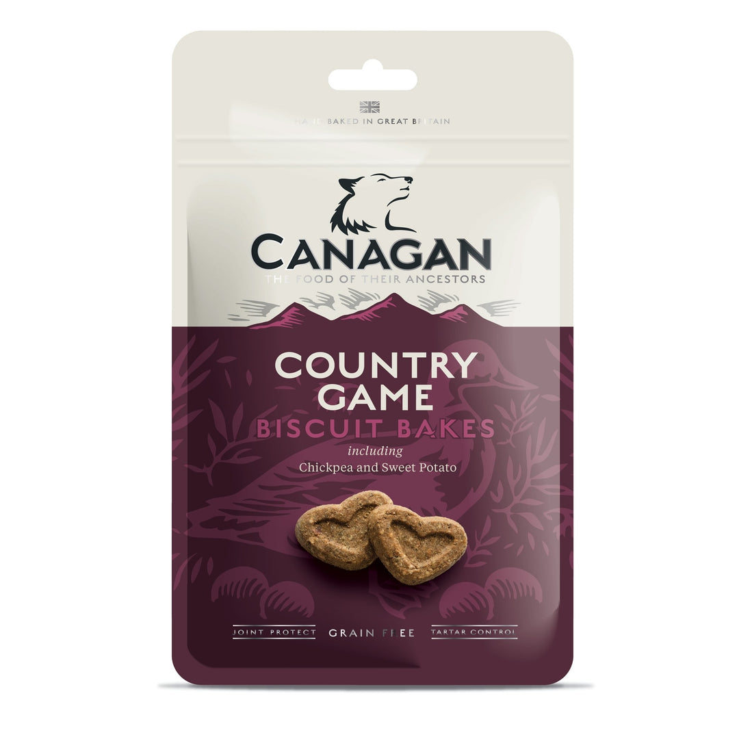 Canagan Biscuit Bakes Dog Treats with Game 150g