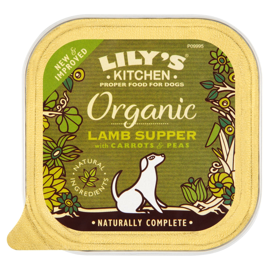 Lilys Kitchen Organic Lamb Supper for Dogs 150g