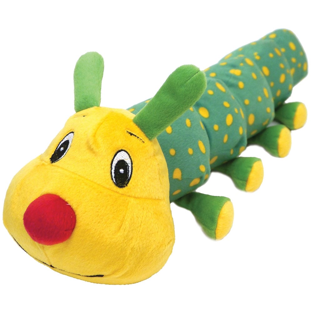 Rosewood Chubleez Colin Caterpillar Plush Dog Toy