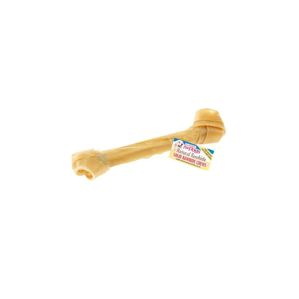 Extra Large Rawhide Knots Dog Treats - 10 Pack 10 x 12inch