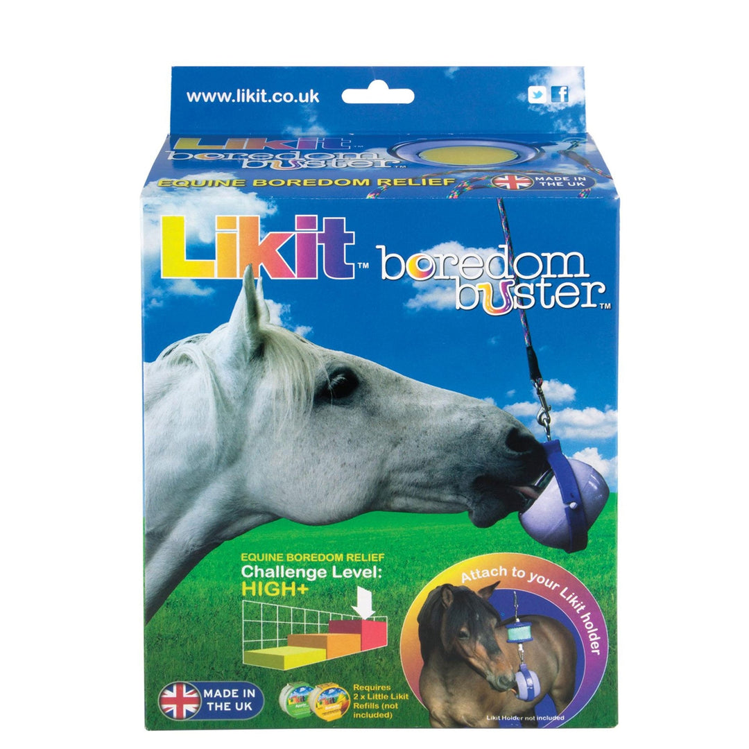  Likit Holder Purple  Stable Toy for Horses, use Horse