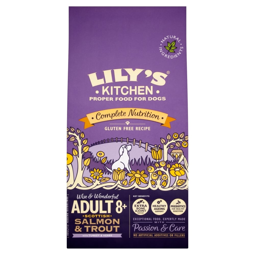 Lily's Kitchen Dog Adult 8+ Salmon & Trout 1kg