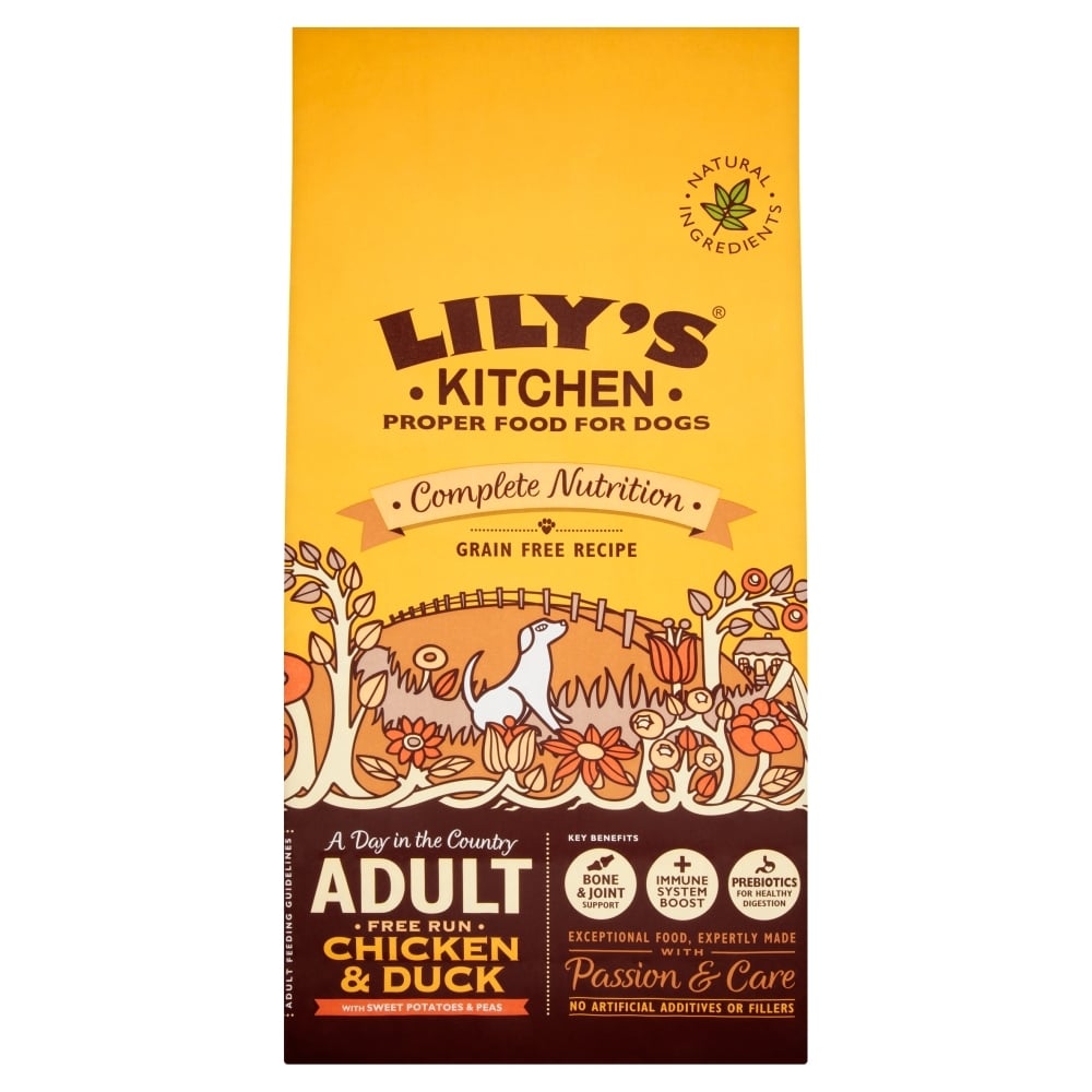 Lily's Kitchen Dog Adult Chicken & Duck & Sweet Potato 1kg