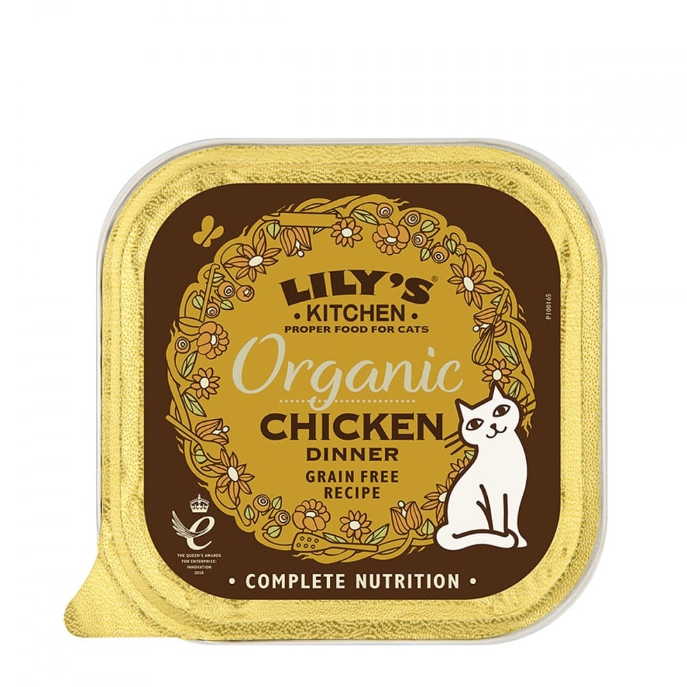 Lilys Kitchen Grain Free Organic Chicken Dinner for Cats 85g