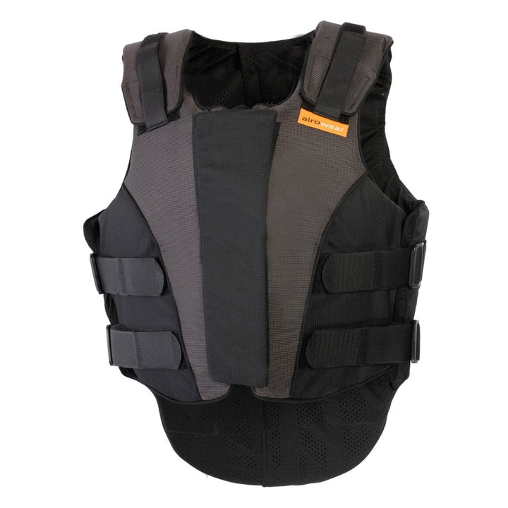 The Airowear Outlyne Teen Girls Body Protector in Black#Black