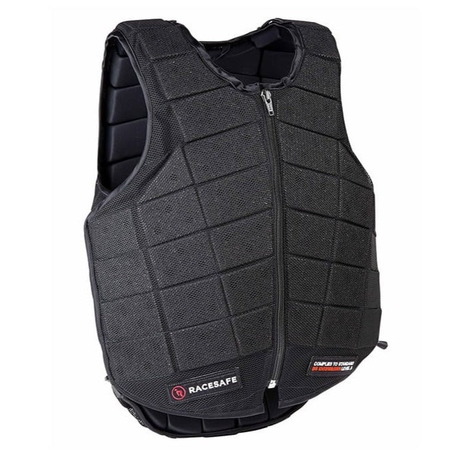 The Racesafe Adults Provent 3.0 Body Protector in Black#Black