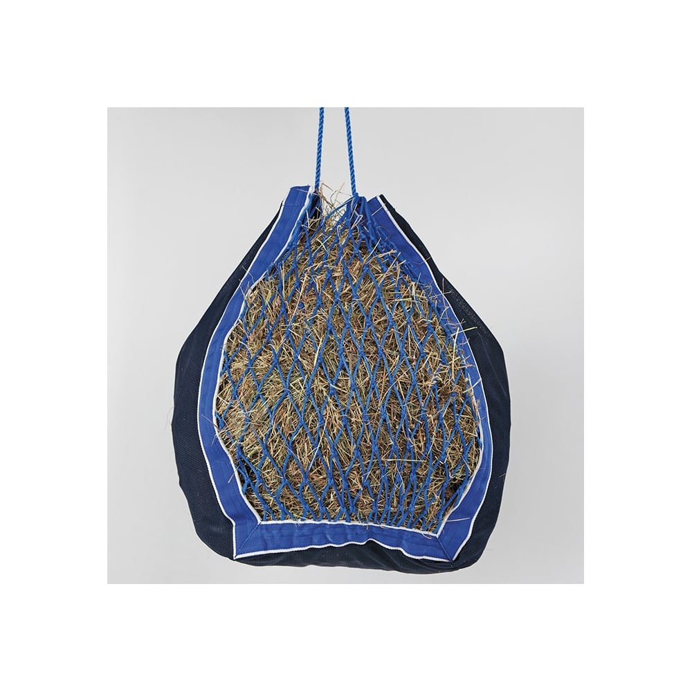 The Shires All-Mesh Hay Bag in Blue#Blue
