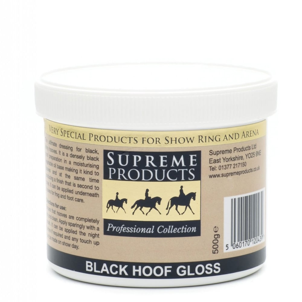 Supreme Hoof Gloss Black 500g