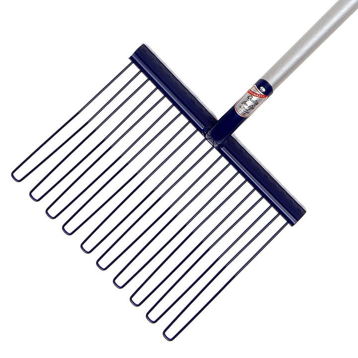 FynaLite Rubber Matting Fork with Wooden Handle
