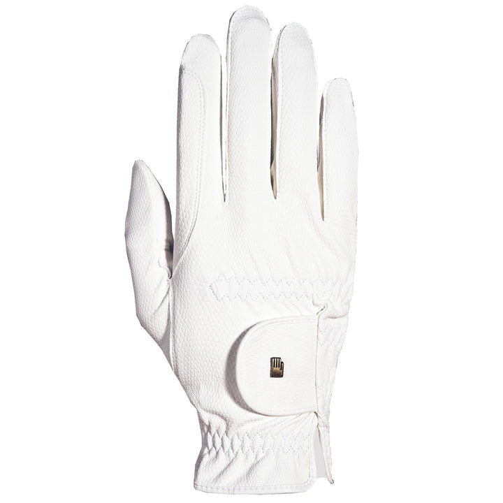 The Roeckl Roeck-Grip Chester Competition Gloves in White#White