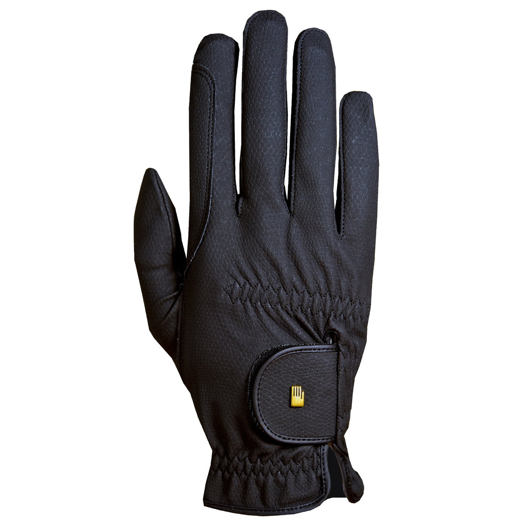 The Roeckl Roeck-Grip Chester Competition Gloves in Black#Black
