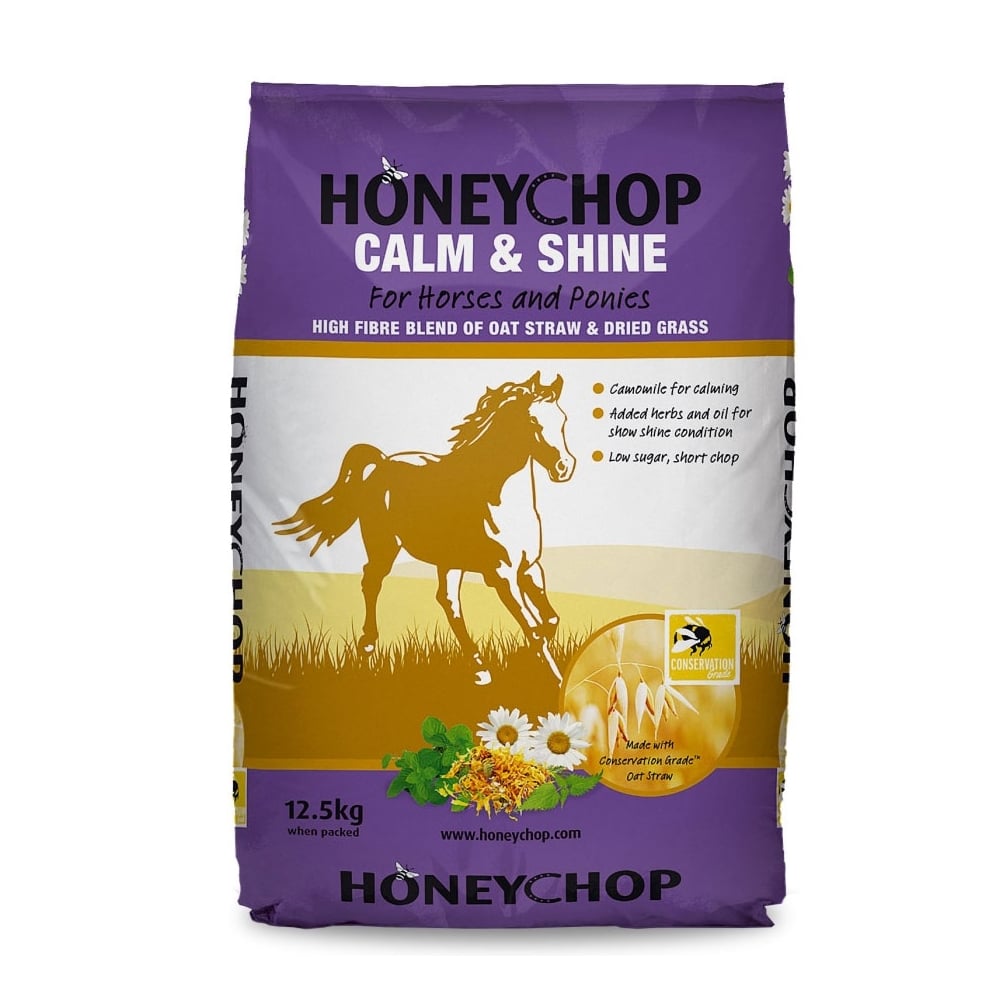 Honeychop Calm & Shine Chaff 12.5kg