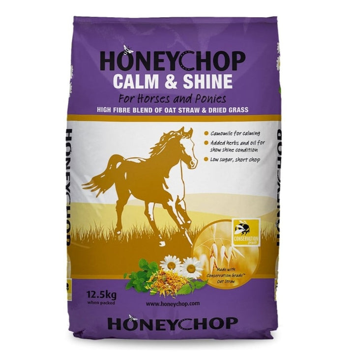 Honeychop Calm & Shine Chaff 12.5kg