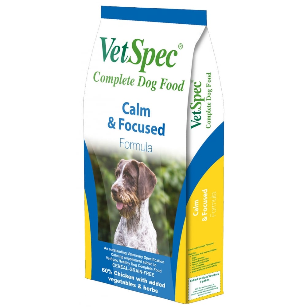 VetSpec Calm & Focused Complete Grain Free Formula Dog Food 2kg
