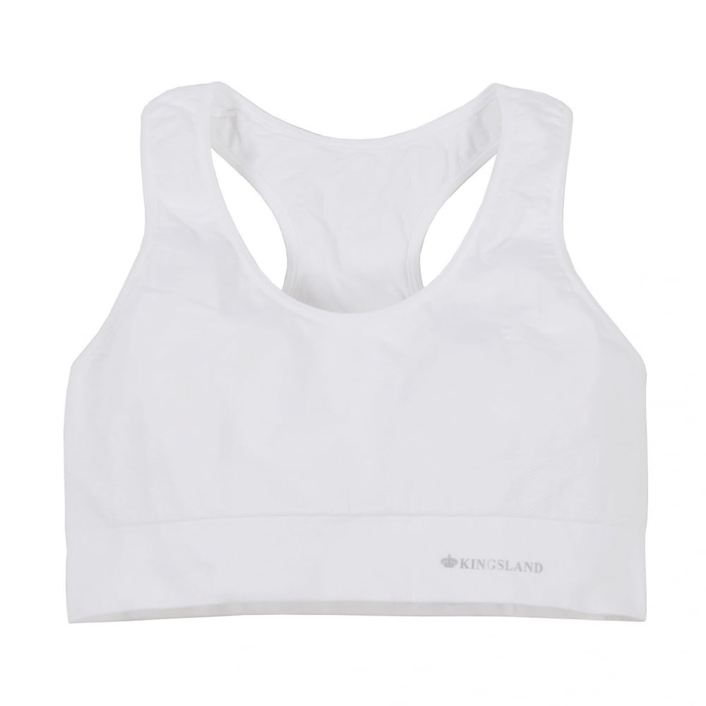 Kingsland Ladies Larissa Seamless Sports Top#White