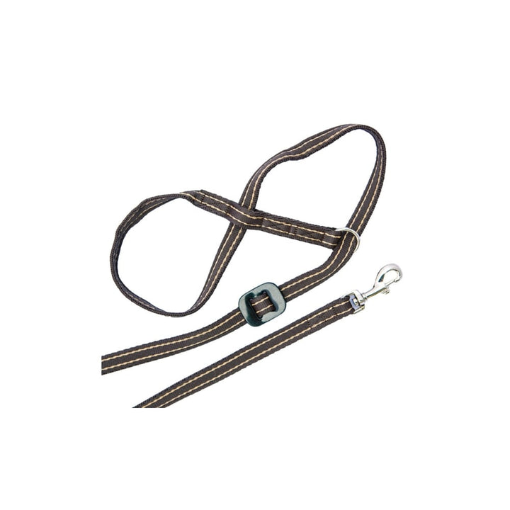 The Gencon All-in-One Clip to Collar Headcollar in Brown#Brown