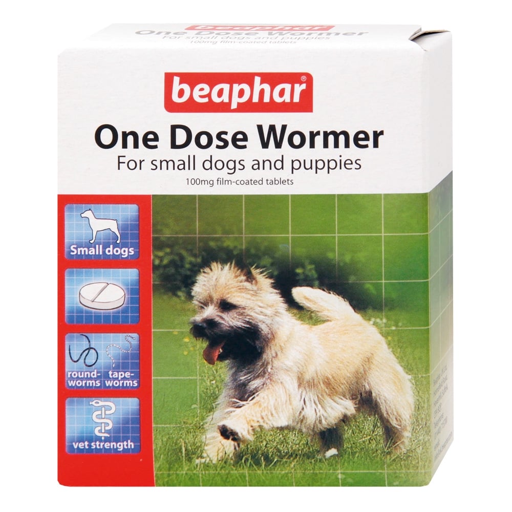Beaphar One Dose Wormer For Small Dogs/Puppies