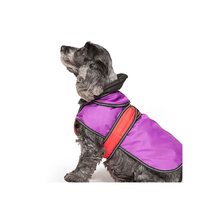 The Danish Design 2-in-1 Four Seasons Dog Coat in Purple#Purple