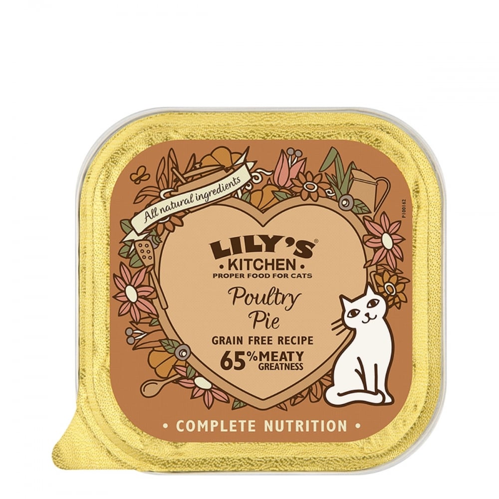 Lily's Kitchen Grain Free Poultry Pie for Cats 85g