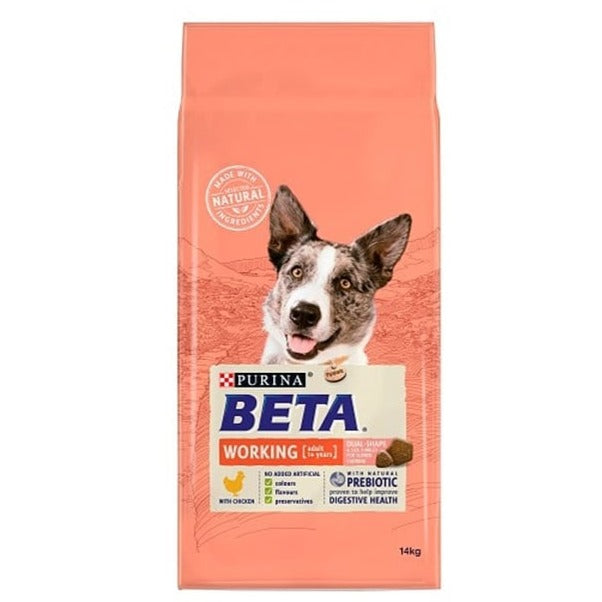Beta Working Dog Food with Chicken 14kg