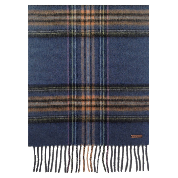 Hortons Hexham Country Scarf#Navy