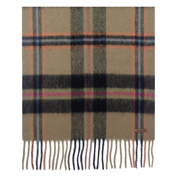 Hortons Hexham Country Scarf#Black