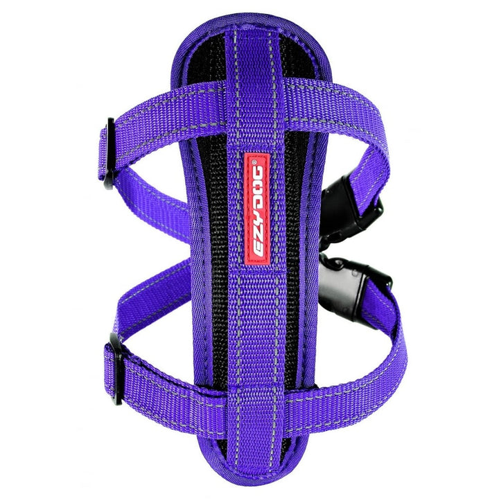 The Ezydog Chest Plate Harness for Dogs in Purple#Purple