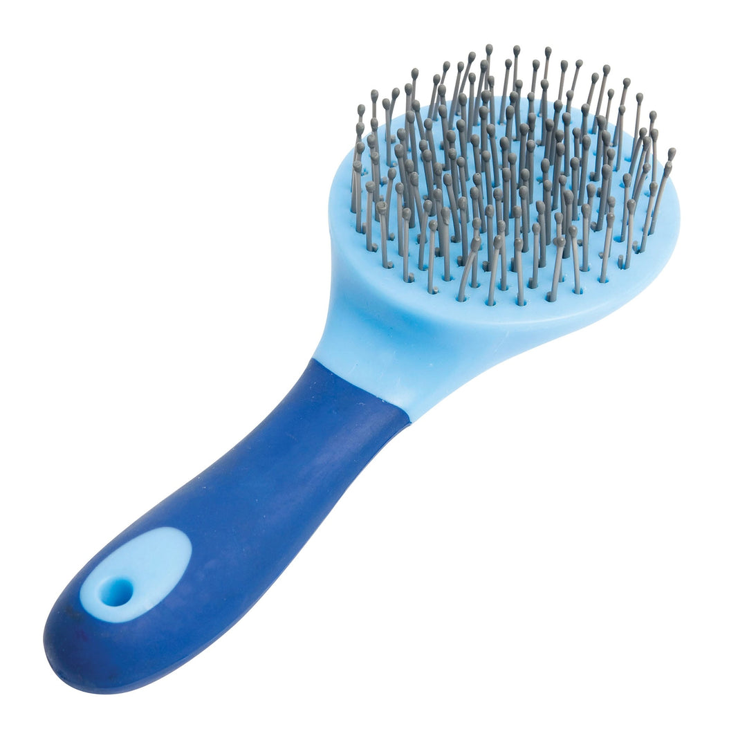 The Roma Soft Touch Mane & Tail Brush in Blue#Blue