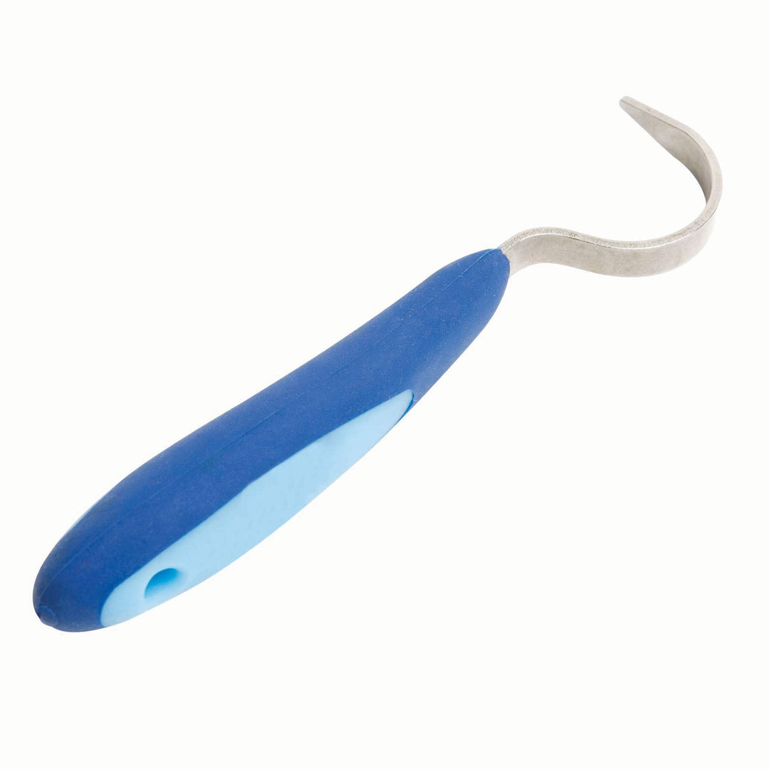 The Roma Soft Touch Hoof Pick in Blue#Blue