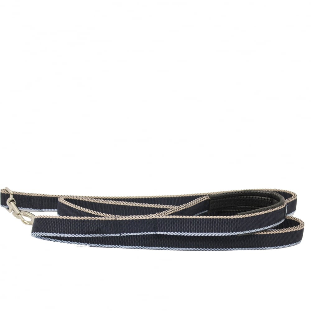 Rambo Dog Lead in Navy#Navy