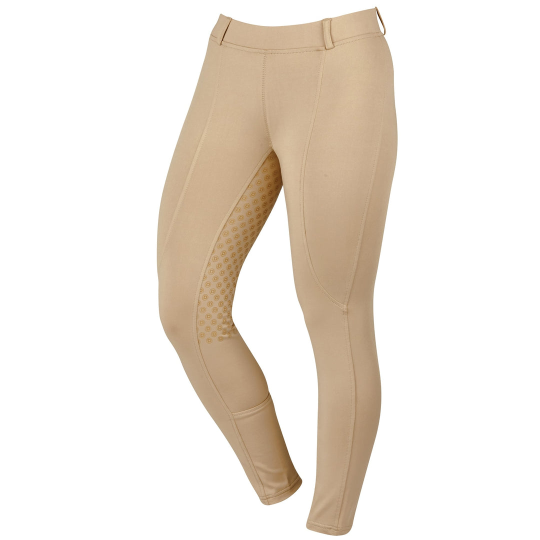 The Dublin Childs Cool It Gel Riding Tights in Beige#Beige