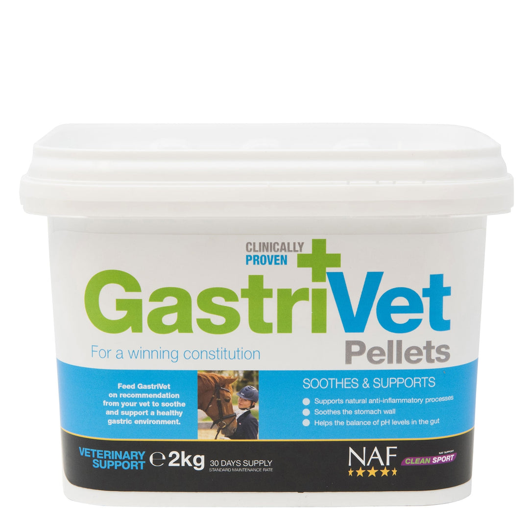 NAF GastriVet Pellets Horse and Pony Supplement 2kg
