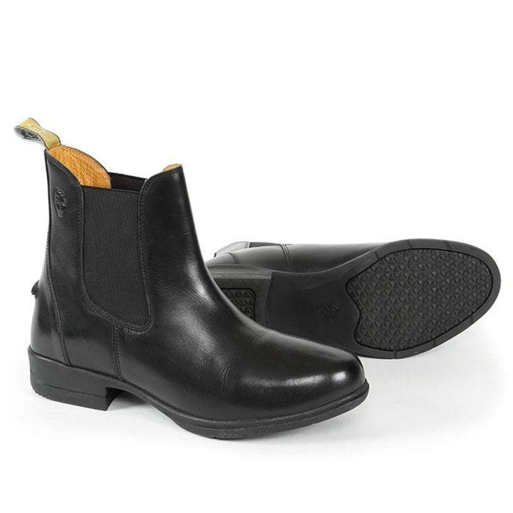The Moretta Childrens Lucilla Jodhpur Boots in Black#Black