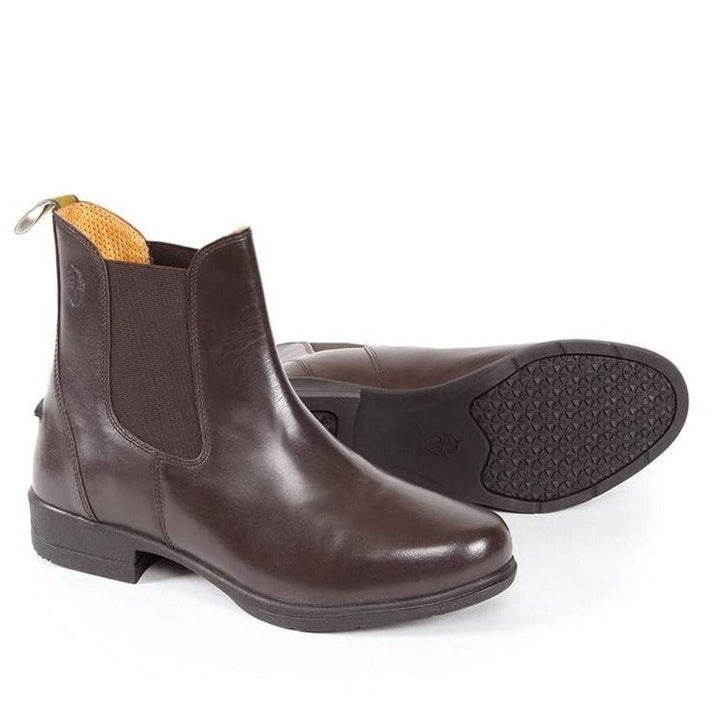 The Moretta Childrens Lucilla Jodhpur Boots in Brown#Brown