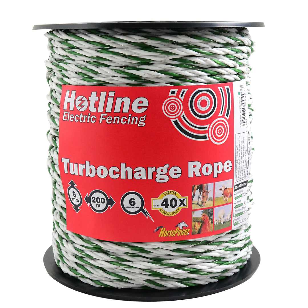 The Hotline Supercharge 6mm Rope in Green#Green
