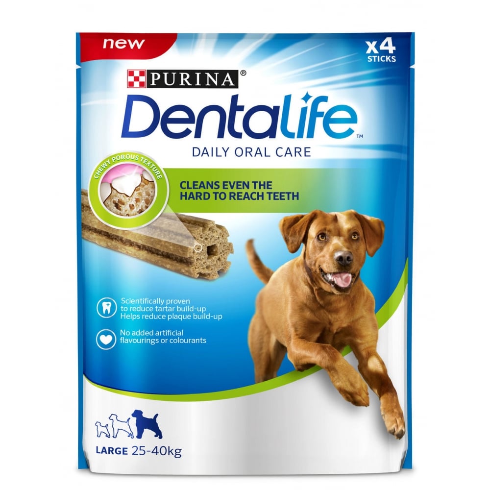 Dentalife Treats for Large Dogs 4 Pack