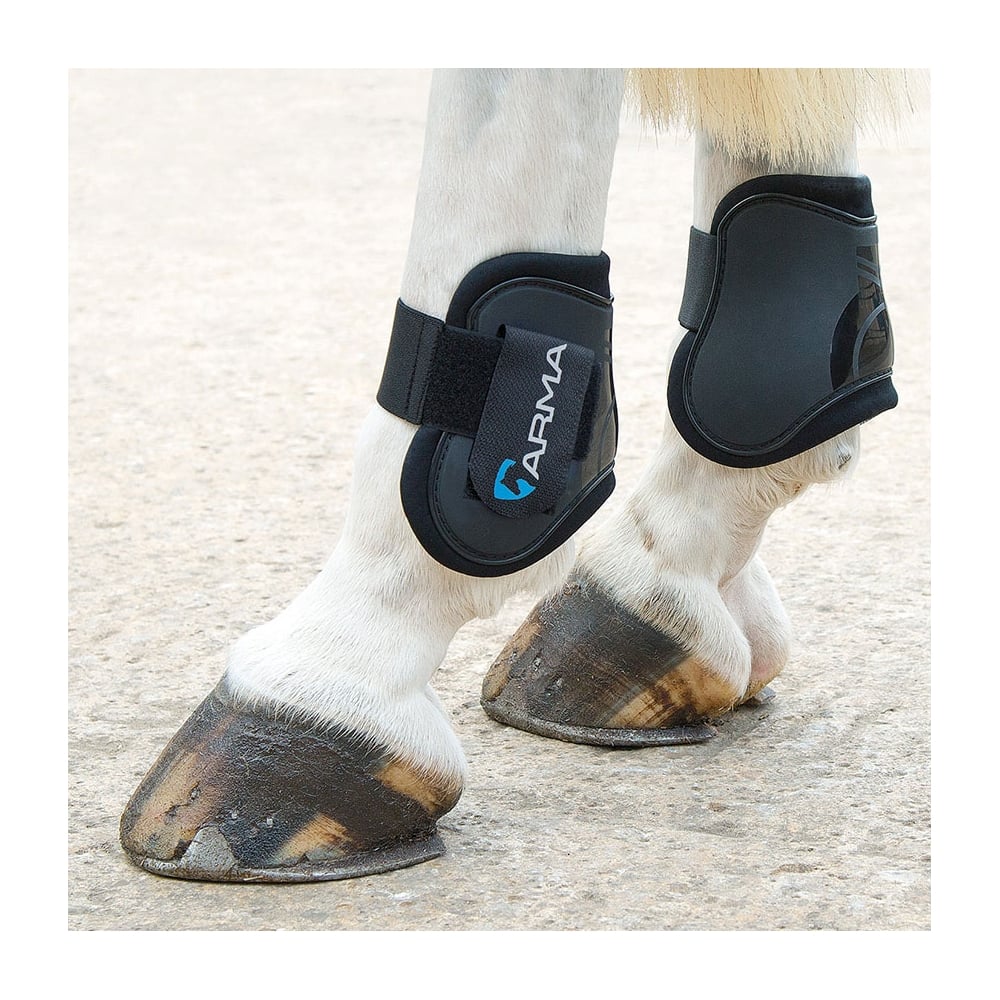 The Shires Arma Fetlock Boots in Black#Black