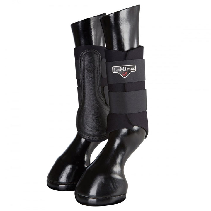 The LeMieux ProSport Grafter Boots in Black#Black