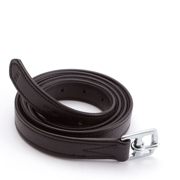 The Premier Equine Florence Stirrup Leathers in Brown#Brown