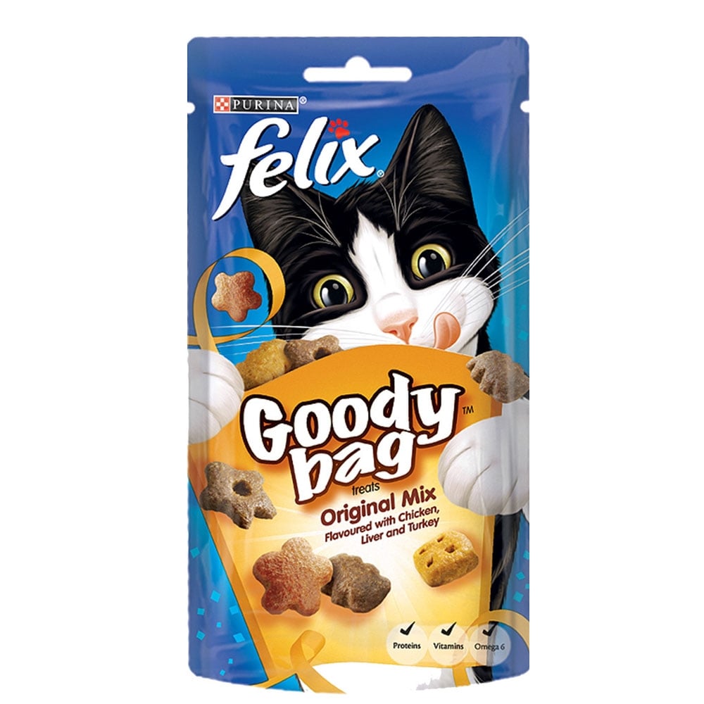 Felix Goody Bag Original Mix Cat Treats 60g