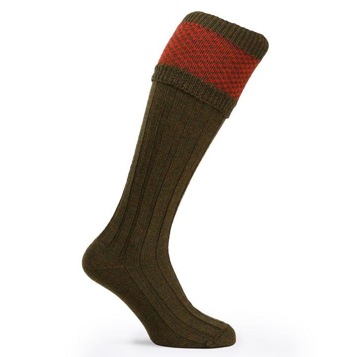 The Pennine Socks The Penrith Sock in Red#Red