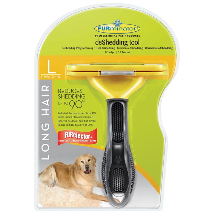 Furminator Shedding Tool for Long Hair Dogs