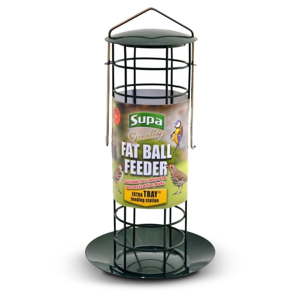 Supa Fat Ball Feeder with Tray
