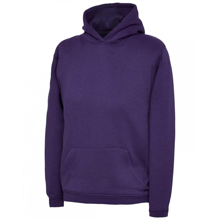 Uneek Childrens Hoody#Purple