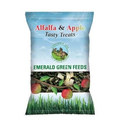 Emerald Green Alfalfa & Apple Tasty Treats 225g