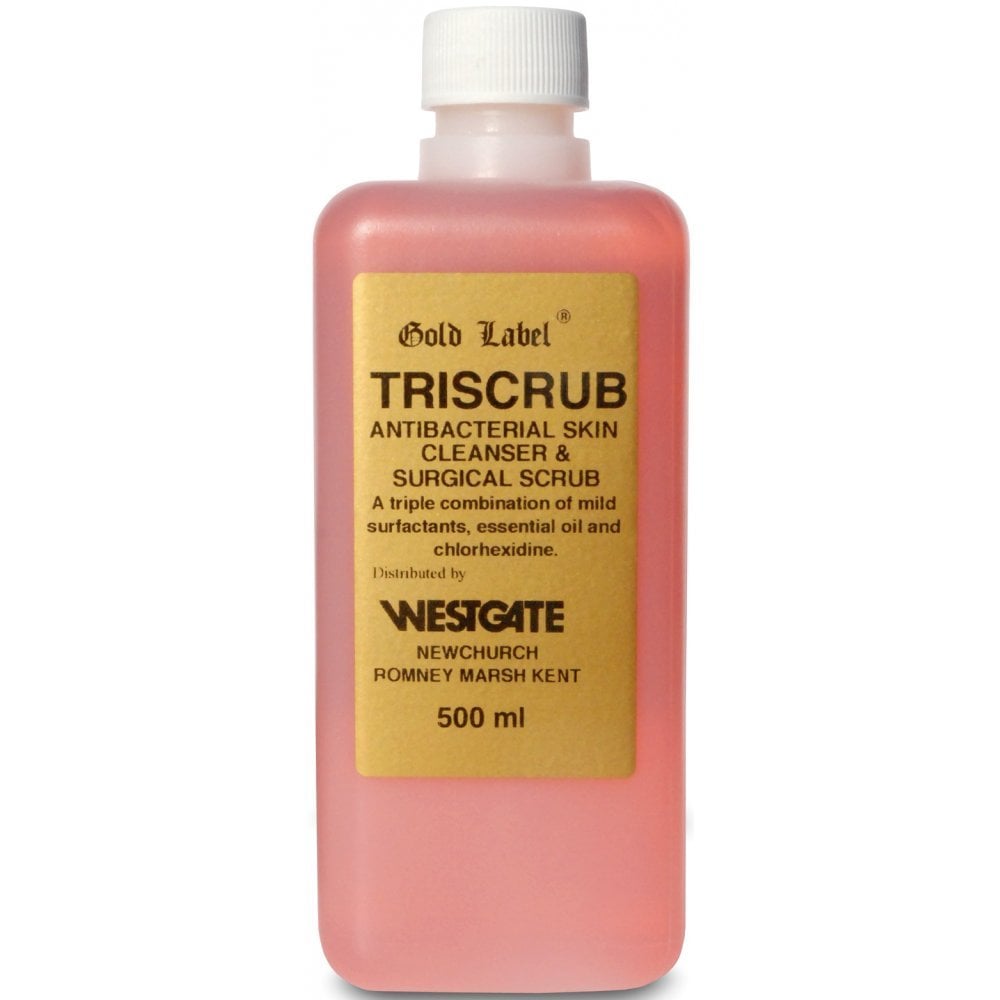 Gold Label Triscrub Antibacterial Skin Cleanser 500ml