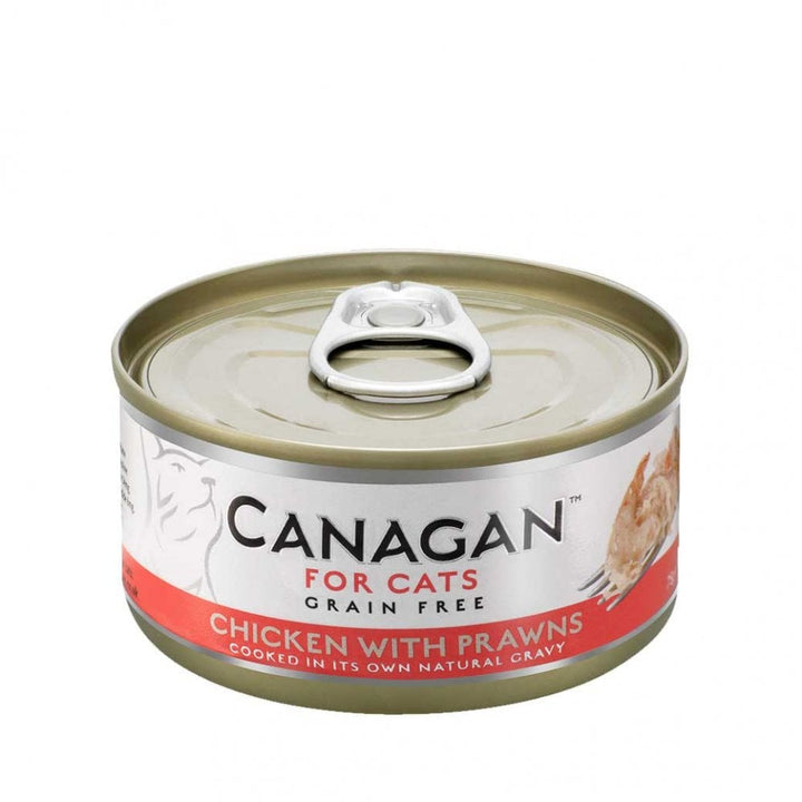 Canagan Grain Free Chicken with Prawns Cat Food Mini Tin 75g