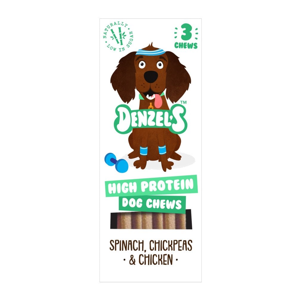 Denzel's High Protein Dog Chew Treats 55g